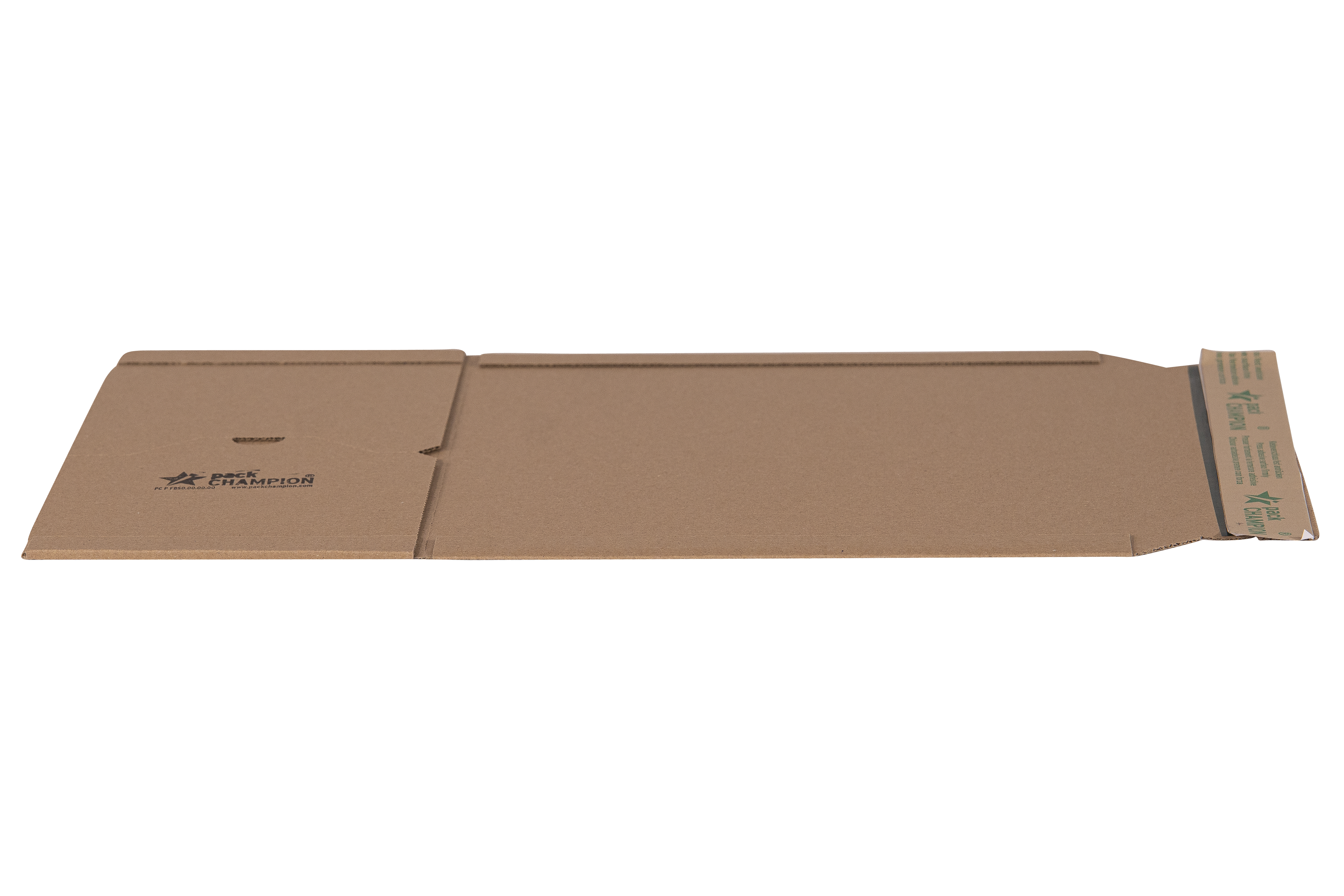 CO2-MASTER universele wikkelverpakking bruin wikkelbaar met zelfklevende sluiting u. Aufreißfade 249x165x60 mm